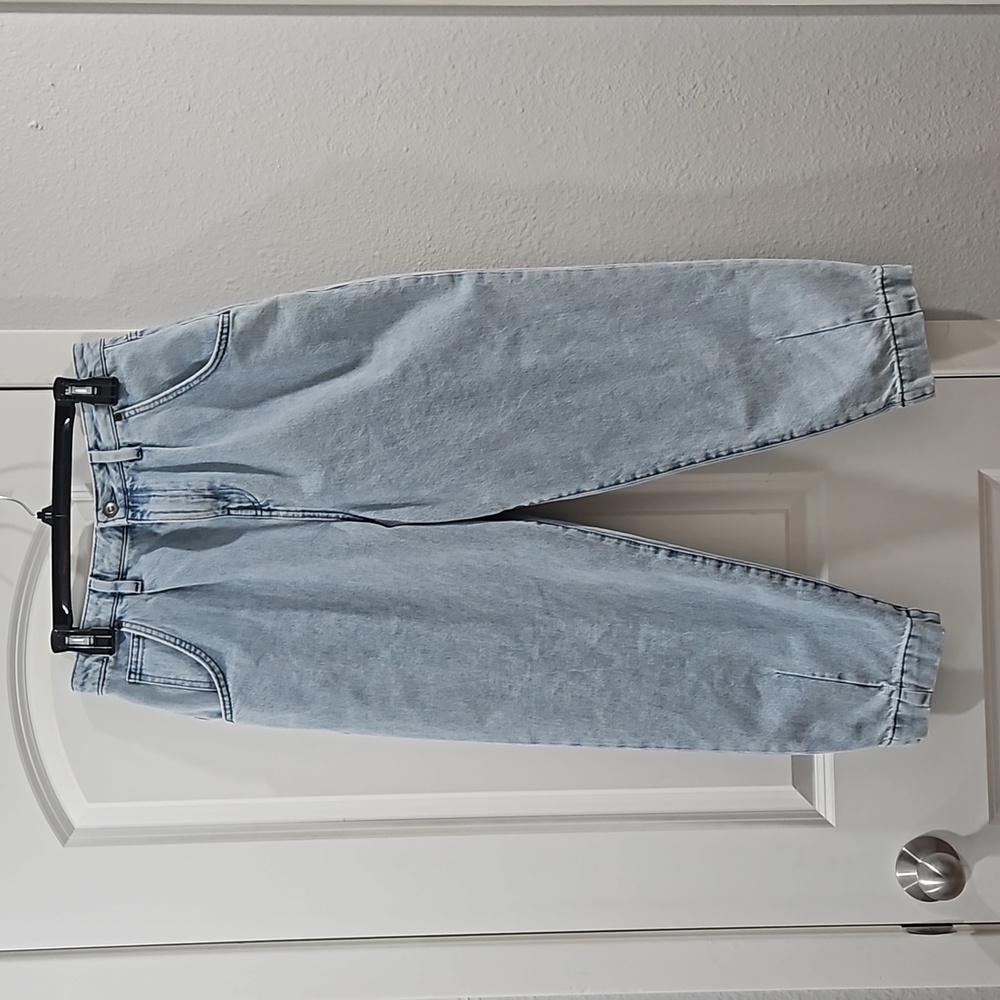 NWT GIANNI BINI "Bea" Tapered Denim Jean, sz 28